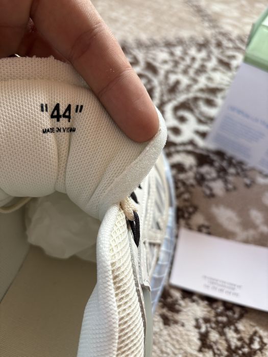 Off-White Out Of Office (OOO) –  White/Blue – mărimea 44