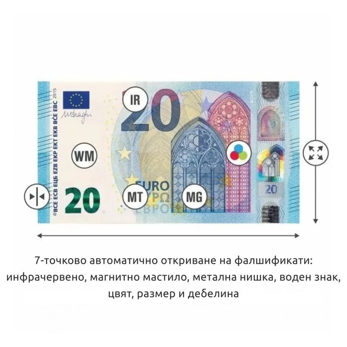 Детектор за фалшиви банкноти AL-130T