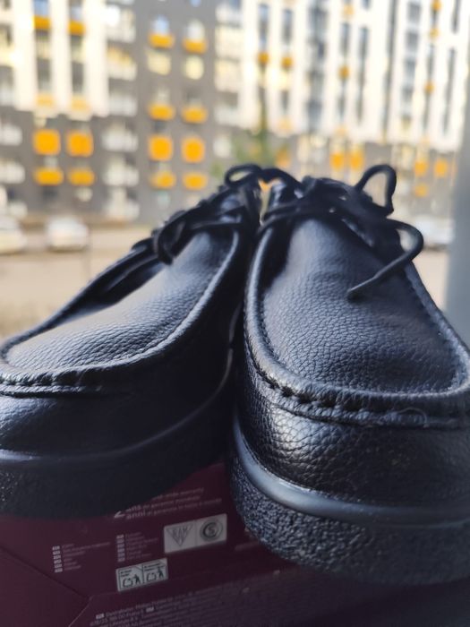 Новые Кожаные туфли 41 размер