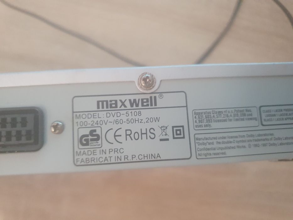 DVD Player Maxwell