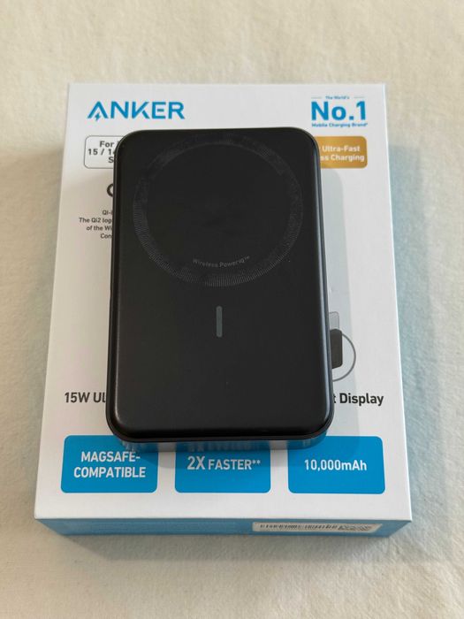 Продавам батерия Anker MagGo Power Bank (10K)