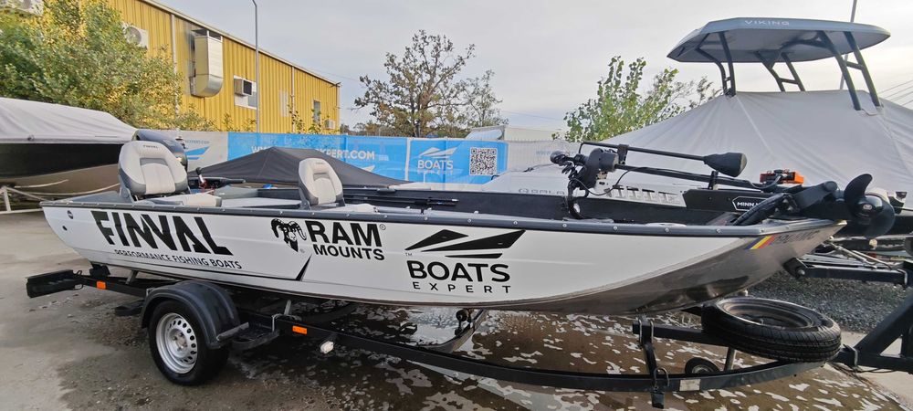 Barca Finval Rangy 510, motor Suzuki 60hp tiller si peridoc 750kg