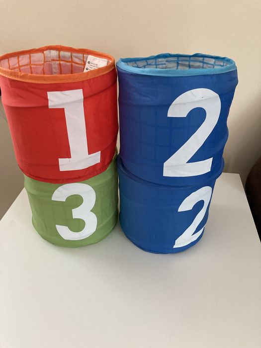 Детски кошници кутии контейнери органайзери 123 pop up