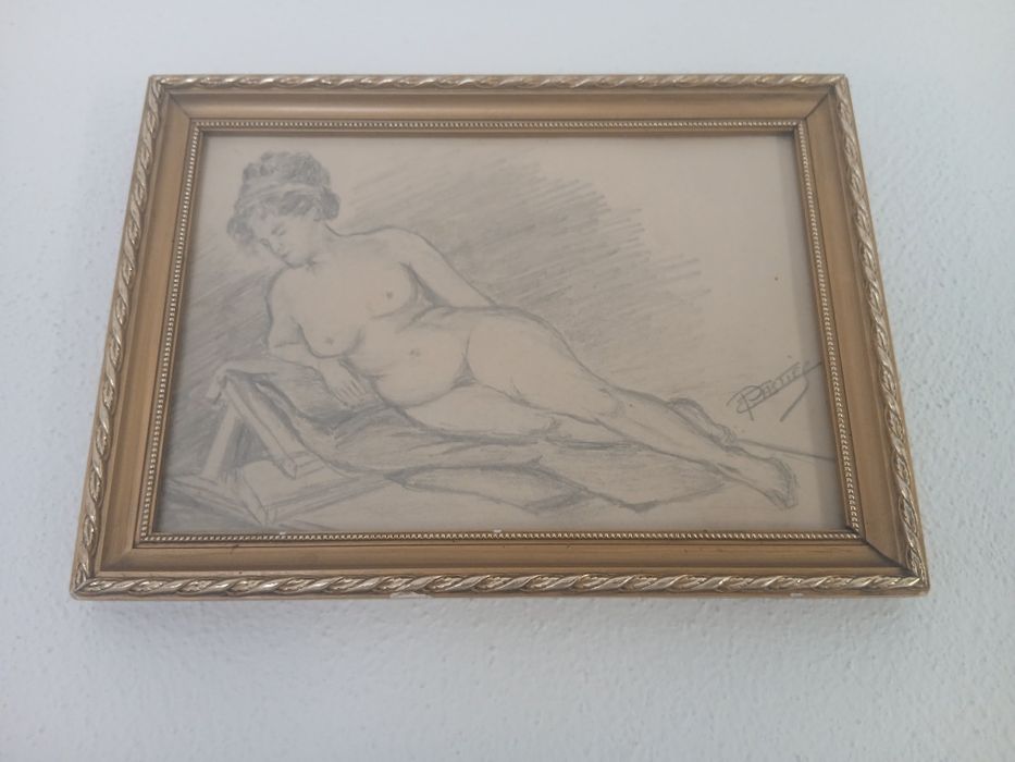 Tablou nud semnat