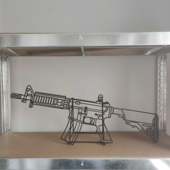 Метална картина M4A4 от CS2/CS – 75см | Безплатна доставка