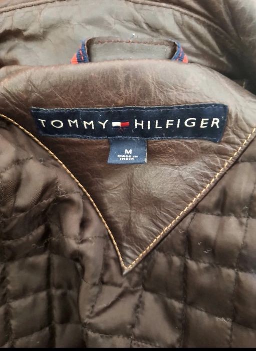 Sacou piele Tommy  Hilfinger