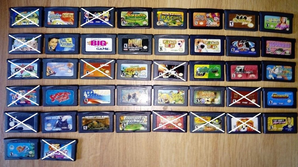 Игри за Nintendo Game Boy Advance Част 1 - 10лв за брой