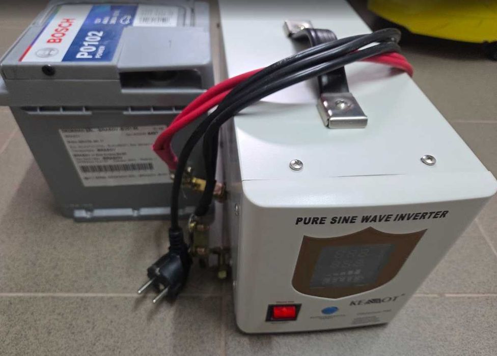 Stabilizator / UPS + Baterie Bosch 12V