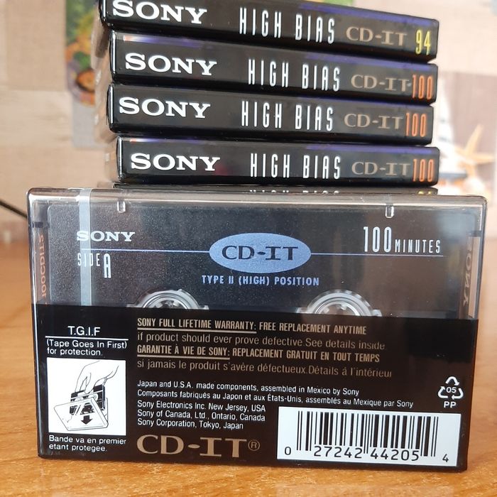 Аудио кассеты Sony SD-IT TYPE-II