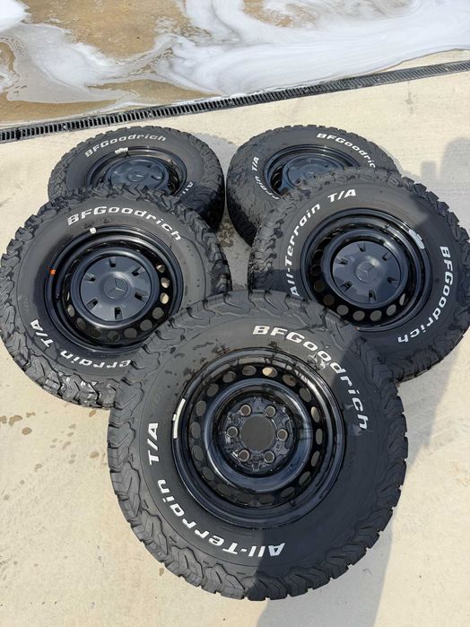 5 x Jante Mercedes Sprinter cu anvelope BF GOODRICH LT245/75 R16