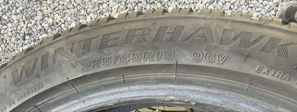 4бр 225/45/19 на 6мм с 23дот Фаерстон