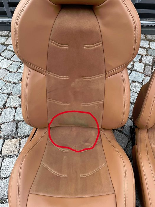 Седалки от ферари Ф12 / Ferrari F12 seats