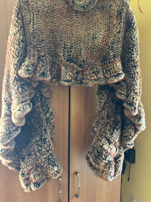 Vesta Blană Naturală Customizata de Bizakis Furs California Cal.1