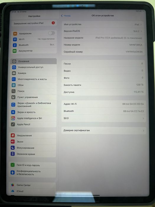 iPad Pro и Стилус Apple Pencil