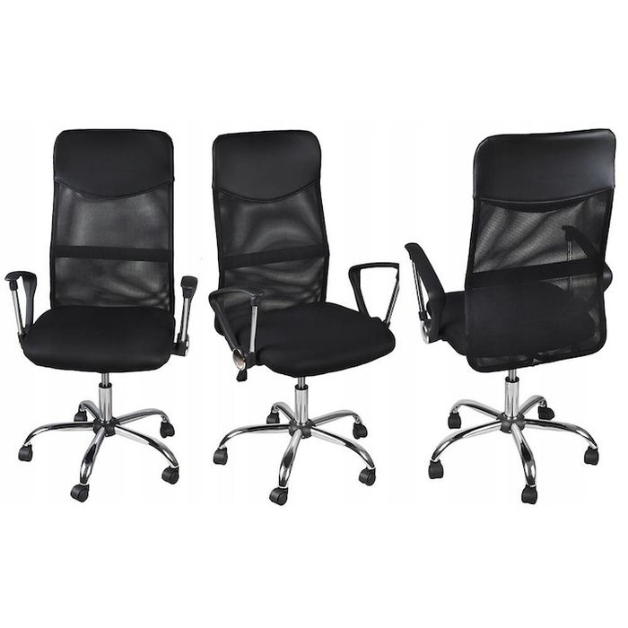 ПРОМО!!!  Стол за бюро - Въртящ се, Регулируем, Дишащ, Ергономичен