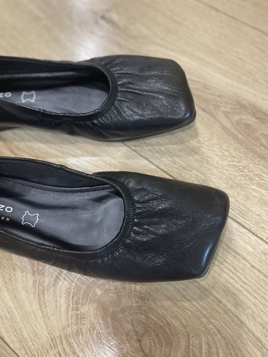 Балетки натуральная кожа