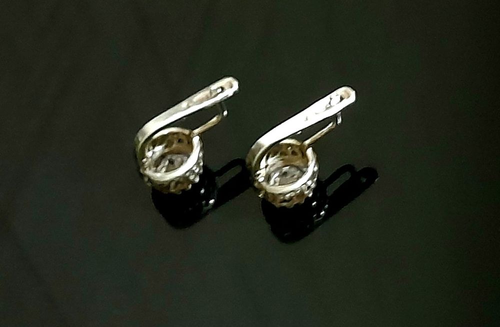 Серебряные серьги
