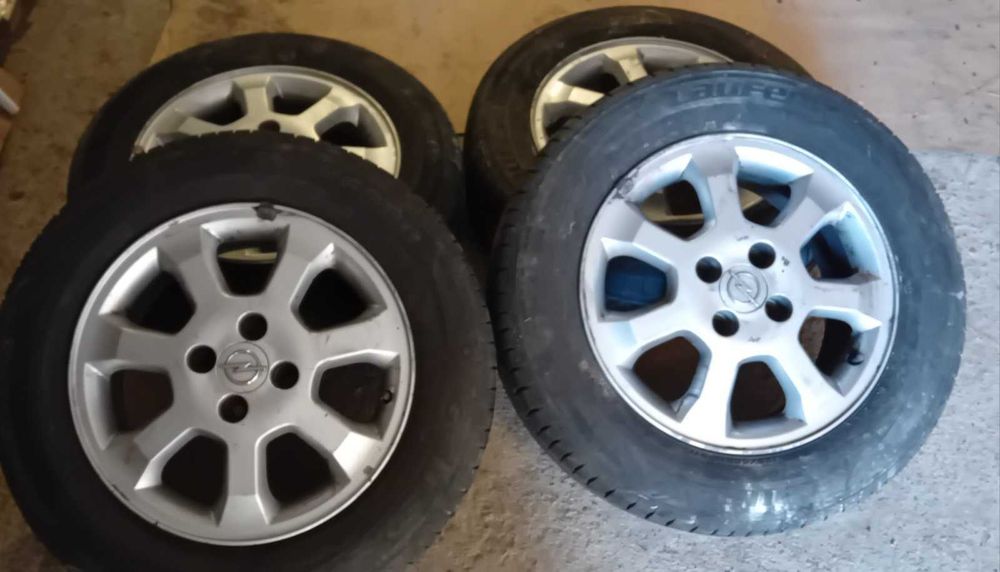 Алуминиеви джанти 4х100 за Opel Astra, с гуми 195/65R15