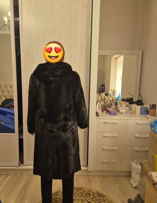 Шуба норковая, стриженая