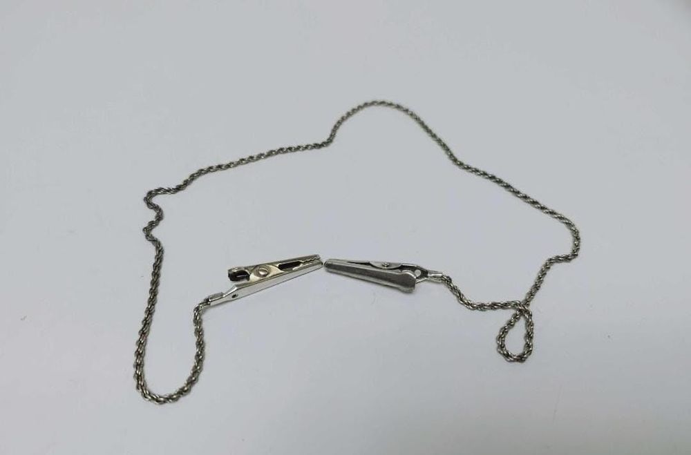 Vechi lant ochelari placat cu argint