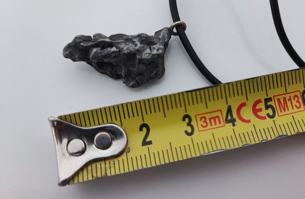 Pandantiv meteorit cu certificat de autenticitate ! - argint 925