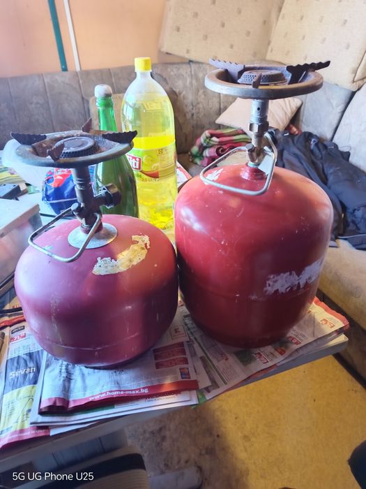 Газови бутилки 2 броя