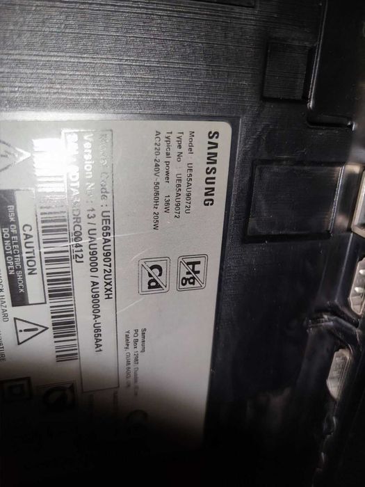 части от телевизор SAMSUNG UW55AU9072U