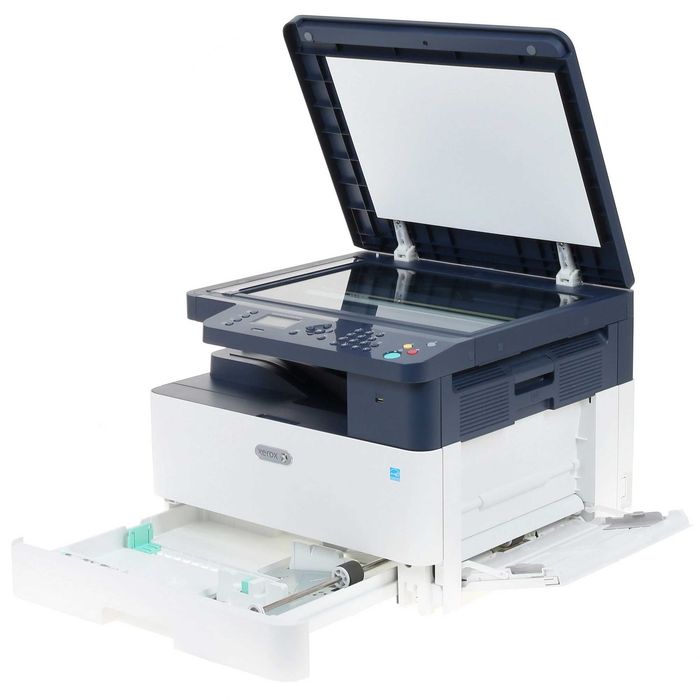 - Лазерное МФУ Xerox B1022DN с картриджем