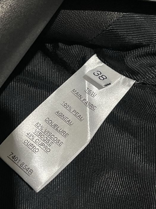 Пиджак кожанный Balmain оригинал