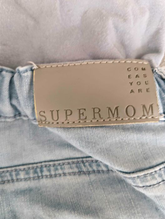 Дънки за бременни Supermom (с еластична платка)
