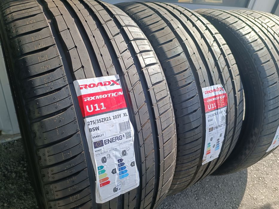4бр. Нови летни гуми 275 35 21 Roadx