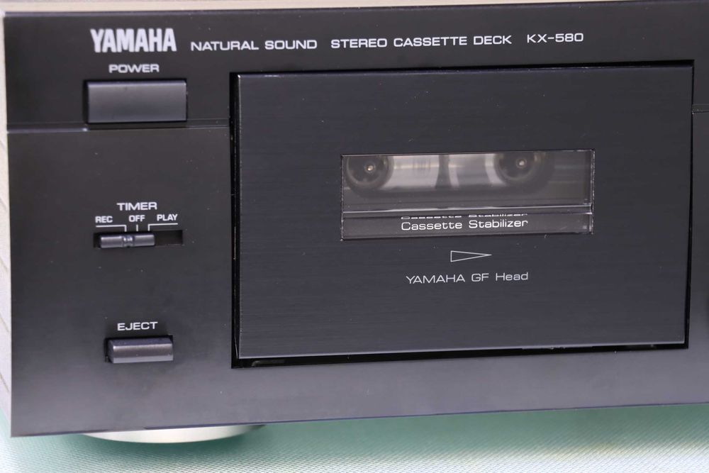 Deck Yamaha KX-580 | Dolby B/C/S HX Pro
