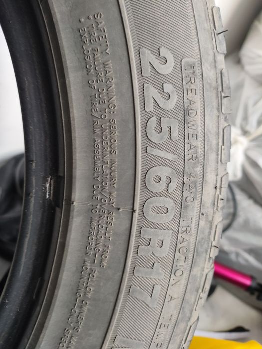 Летние шины 225/60/17