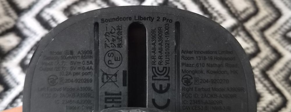 Soundcore liberty 2 pro. Кейс зарядка