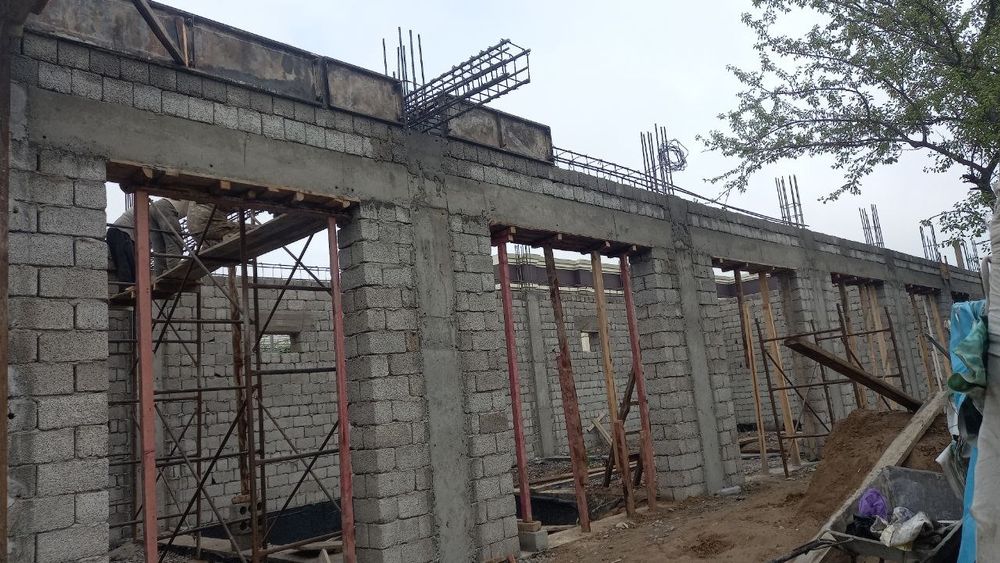 Бетон куйиш Гишт уриш хизматлари