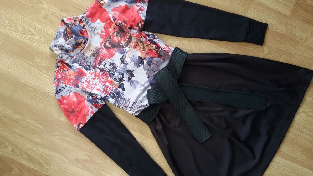 Рокля!!!Нова с колан