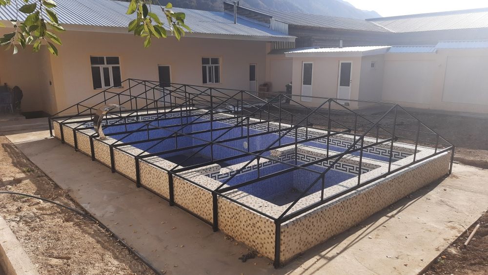 Банер ва баннер тент басен установка