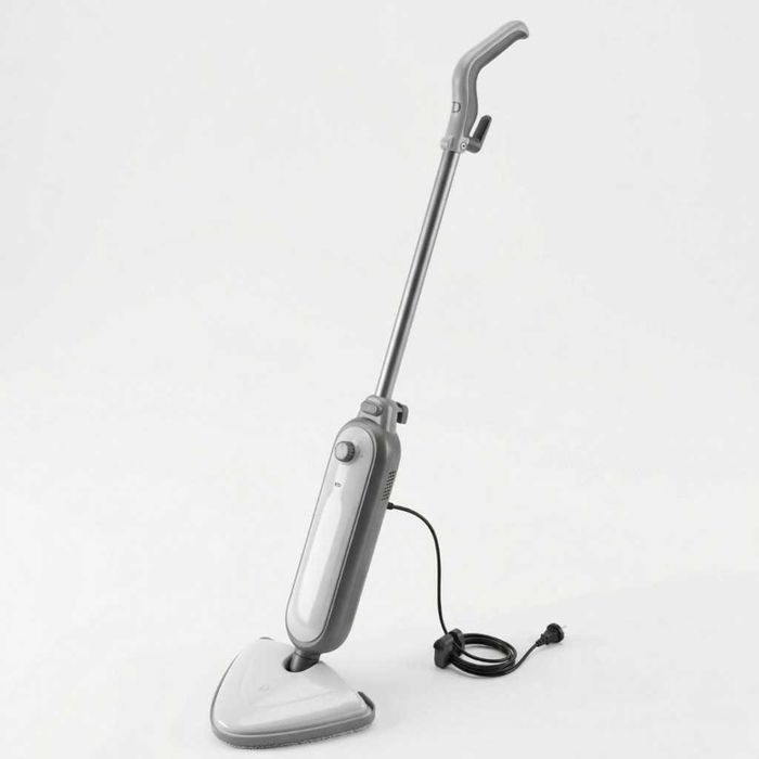 Мощен парен моп 1300W – дълбоко почистване, 25 г/мин пара и приставка за килими, почистване без химикали