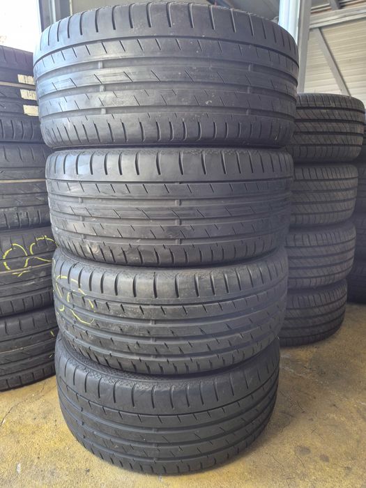 4 ROTI Jante Anvelope 5x112 235/45/17 OEM Mercedes C-Class E-Class