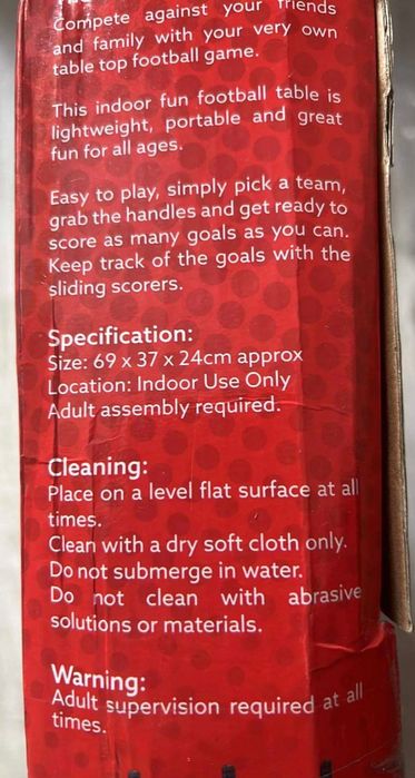 Джага футбол Deluxe Tabletop Football