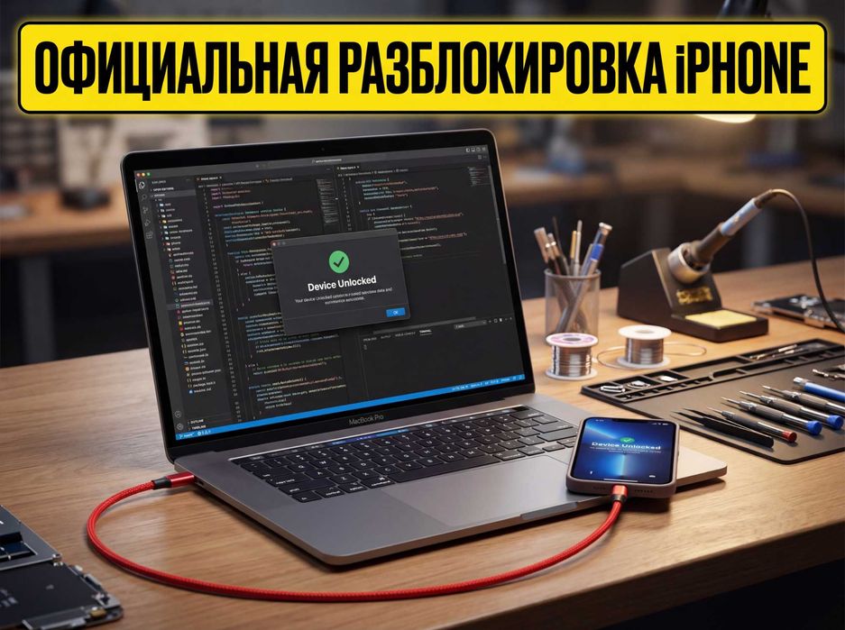 Разблокировка iPhone LOST / Утерян / Экран блокировки