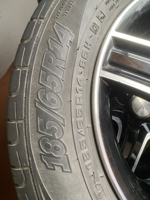 Титановые диски с резиной R14