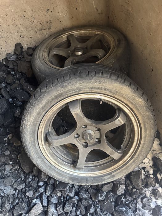 Колеса в сборе титанка