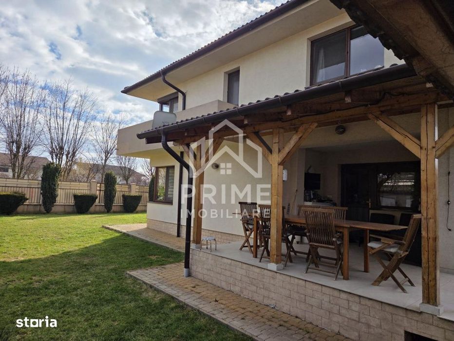 Casa individuala moderna, P+1 cu 5 camere pe teren 500 mp
