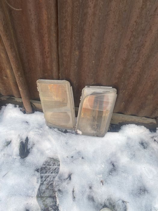 На мерс 124 стекла  фары