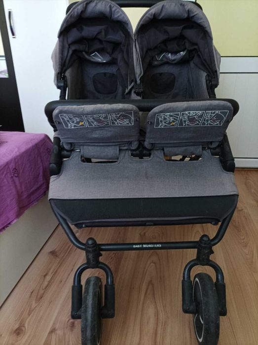 Бебешка количка за близнаци само за гр Бургас