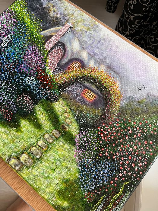 Tablou pictat manual