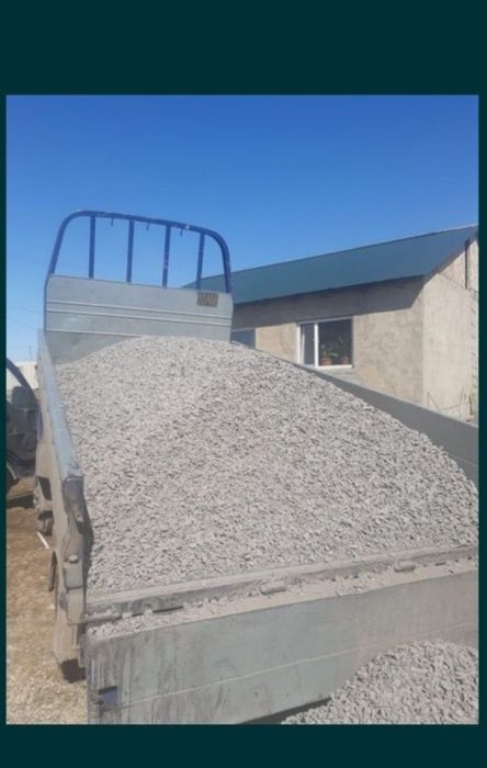 Щебень песок отсев