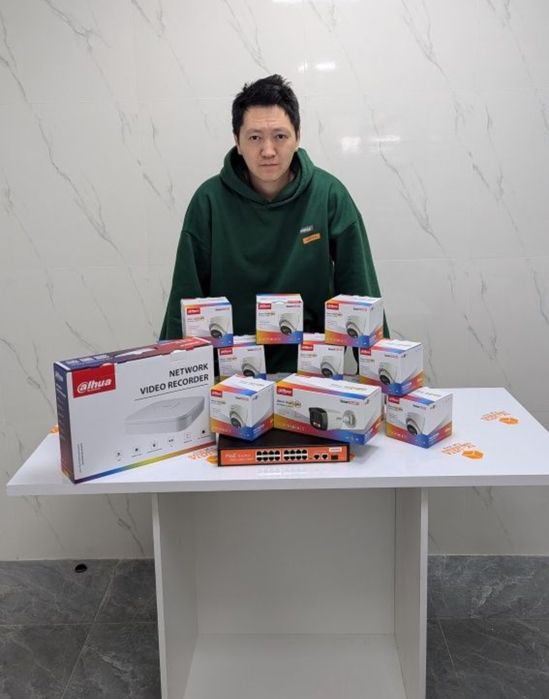 Монтаж видеонаблюдения — гарантия и сервис. Алматы, область