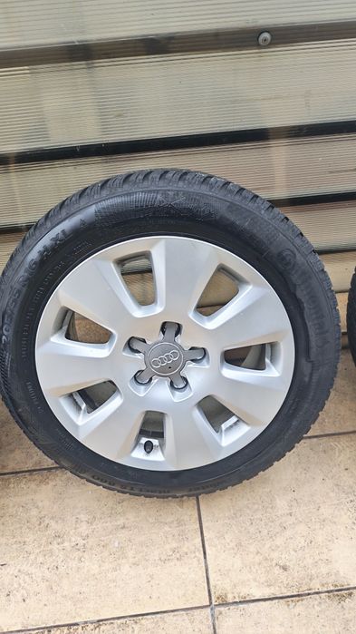 Jante Audi Vag 16 cu Anvelope Continental 205 55 16